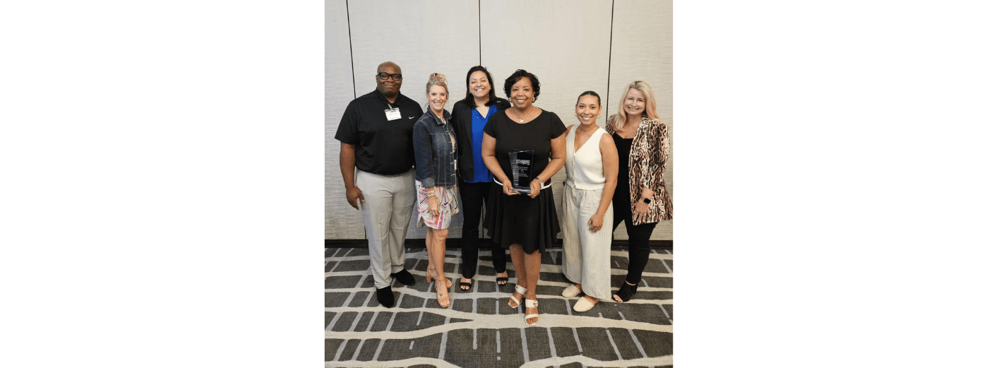 LaChelle Evans and team
