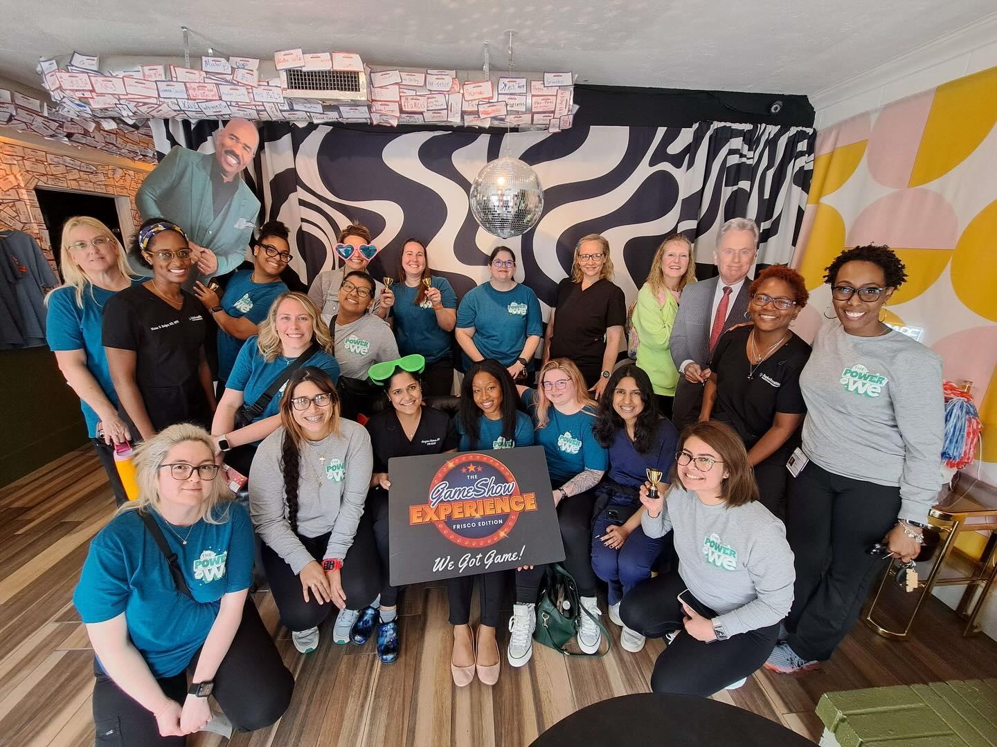 A group of friends who participated in the GameShow Experience