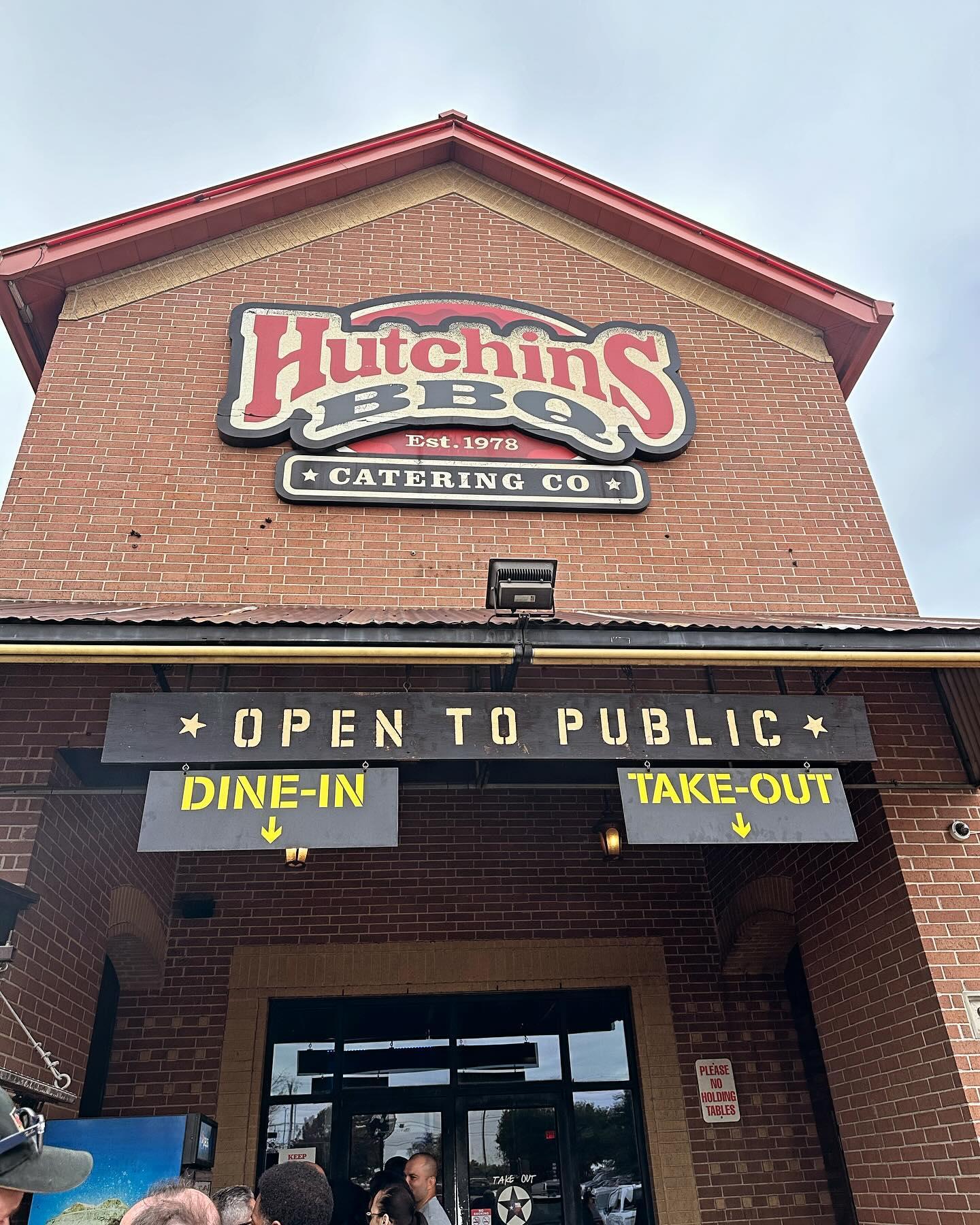 entrance to Hutchins BBQ